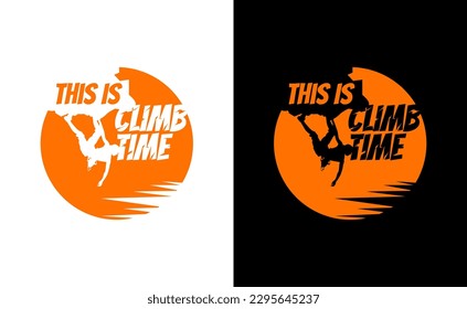 climber theme design template. rock climber Outdoor tshirt design. mountain climbing tshirt design adventure. hiking tshirt design.  