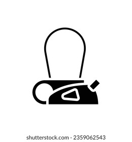 Climbing Atc Filled Icon Vector Illustration