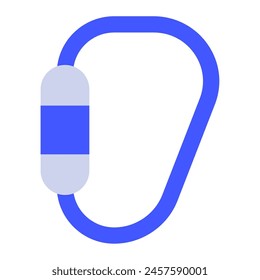 Climbing Carabiner icon for web, app, infographic, etc