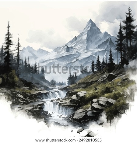 climbing, countryside, vector, wallpaper, outdoor, adventure, travel, landscape