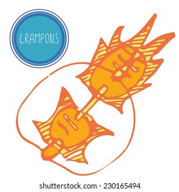 Climbing crampons