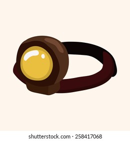 climbing equipment theme elements