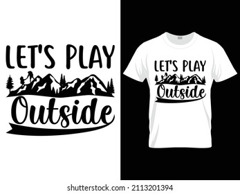 Climbing hiking SVG t-shirt design Template