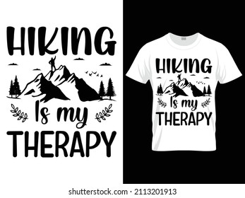 Climbing hiking SVG t-shirt design Template