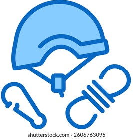 Climbing Icon Element For Design
