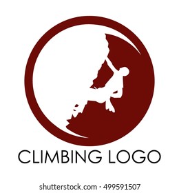 Climbing logo, Adventure logo