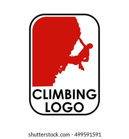 Climbing logo, Adventure logo