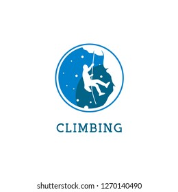 Climbing Logo Design Template