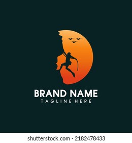 climbing logo for your activities or company