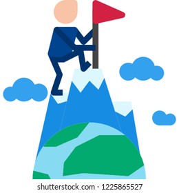 climbing mountain adventure