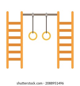 ilustración vectorial de pinzas de anillos escaladores