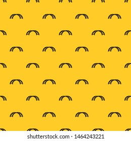 Climbing stairs on a playground pattern seamless vector repeat geometric yellow for any design