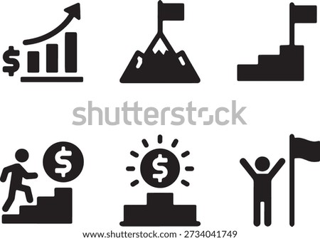 From climbing the steps of progress to reaching the peak of success, celebrating financial growth, rewards, and ultimate victory this journey reflects achievement, ambition, and prosperity.