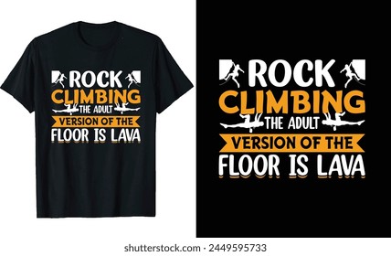 Climbing T Shirt Design, Mountain climber t shirt design vintage retro