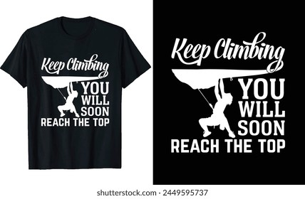 Climbing T Shirt Design, Mountain climber t shirt design vintage retro