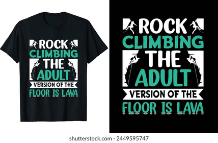 Climbing T Shirt Design, Mountain climber t shirt design vintage retro