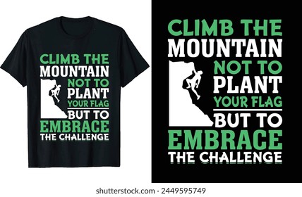 Climbing T Shirt Design, Mountain climber t shirt design vintage retro