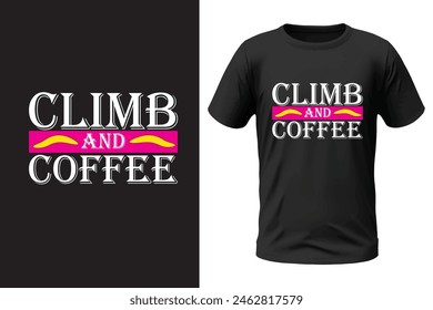 Climbing t-shirt design, outdoor design and vector file