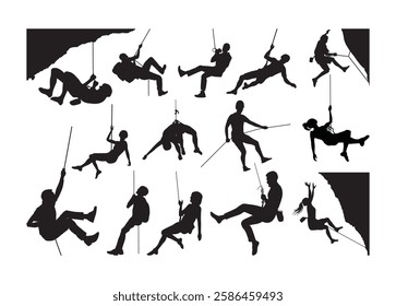 Climbing Vector For Print, Climbing Clipart, Climbing Vector Illustration