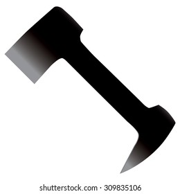 Clinch Cutter - Intended purpose tool with one hand for cutting the other for cutting out holes in the metal.