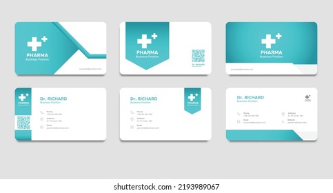 Clinic Business Card. Pharmacy Business Card. Medical Business Card