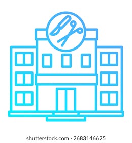 Clinic Icon Element For Design