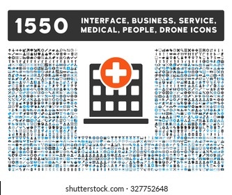 Clinic and other web interface, business tools, people poses, medical service vector icons. Style is flat symbols, bicolored, rounded angles, white background.