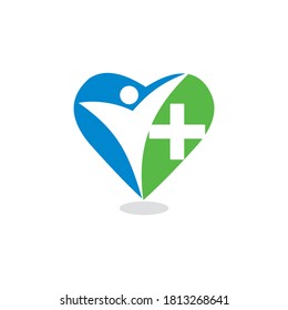 Clinic Service Vector Health Logo Stock Vector (Royalty Free ...