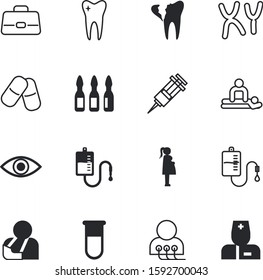 Clinic Vector Icon Set Such As: Circle, Syringe, Businessman, Blue, View, Dna, Evolution, Expecting, Job, Pharmaceutical, Diagnostics, Cartoon, Accident, Arm, Physiotherapist, Abstract, Practitioner