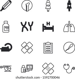 clinic vector icon set such as: lane, fracture, brain, nature, climate, safety, antibiotic, fly, semen, quickly, stethoscope, broken, sperm, dna, mark, page, biotech, weather, scale, genome, logo