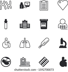 clinic vector icon set such as: chest, urgent, newborn, chromosomes, clip, vial, heat, embryo, sample, biotech, medicament, parent, hot, drawing, urban, season, fetal, pack, measuring, liquid, tube