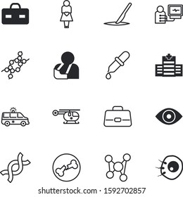 clinic vector icon set such as: intervention, mom, procedure, connect, eyeball, atom, air, pictogram, damaged, surgeon, sterile, disease, gestation, line, stone, connection, cute, fluid, medic, cut