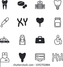 clinic vector icon set such as: illness, painkiller, checkup, van, eyedropper, document, tablet, diagnosis, tube, brain, pipet, up, school, luggage, check, vehicle, medic, brief, speed, intern, logo