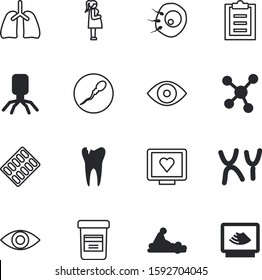 clinic vector icon set such as: idea, sound, face, childbirth, illness, dentist, internal, funny, pregnant, man, table, toy, embryo, checkup, genome, magnetic, motherhood, artificial, dose, crazy