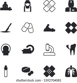 clinic vector icon set such as: beautiful, disease, sample, staff, skin, blade, doctors, cut, long, research, test-tube, operate, analysis, serious, enamel, shadow, worker, specialist, human, cancer