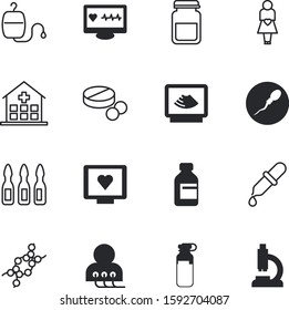 clinic vector icon set such as: genetic, gestation, building, car, donor, droplet, school, deoxyribonucleic, pregnant, bank, parent, medicament, beautiful, stamp, eye, diabetes, cute, stool