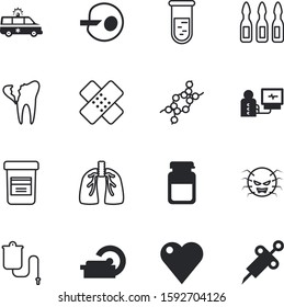 Clinic Vector Icon Set Such As: Patch, Urgency, Quality, Dentistry, Mouth, Glassware, Fertility, Image, Radioactive, Fast, Molecular, Paramedic, Geometric, Trachea, Ampule, Band, Penicillin, Bandage