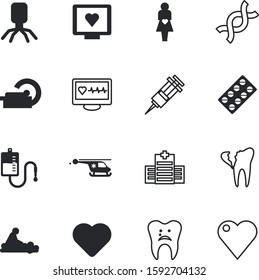 clinic vector icon set such as: air, helix, tomograph, gestation, architecture, pills, flight, toothache, shield, construction, prescription, wellness, cross, radiation, spiral, clean, plasma