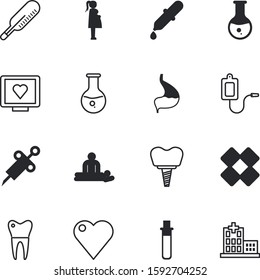 clinic vector icon set such as: model, meteorology, meteo, screen, protection, hurt, warm, pregnant, smile, royal, help, therapist, molar, table, inject, measuring, rubber, magnetic, steel, wound