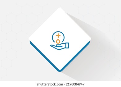 Clinical Correlation Icon Vector Design