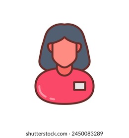 Clinical Pharmacist icon in vector. Logotype
