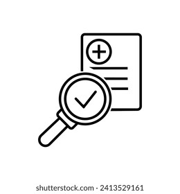 clinical study and clinical trial icons . clinical study and clinical trial pack symbol vector elements for web