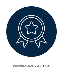 Icono clínicamente probado seguro y efectivo: Medalla con certificación de representación de estrellas y garantía de calidad
