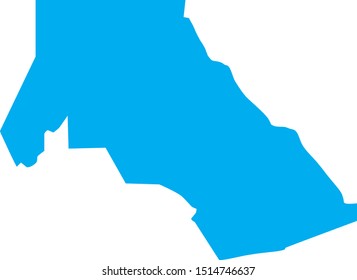clinton County map in Pennsylvania state