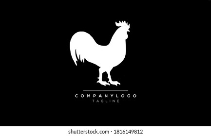 Clip art abstract logo Roaster,hen icon