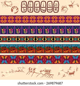 Clip art of African motifs