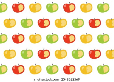 Clip art Clip art of apple cross section Red Blue Yellow