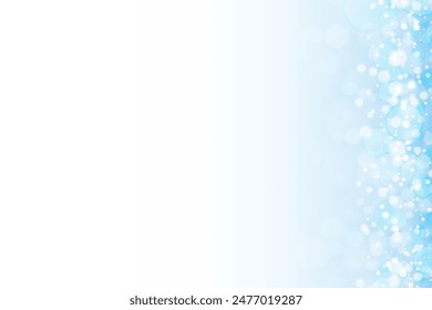 Clip art background of fresh blue glitter