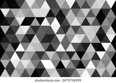 Clip art background of geometric pattern with triangles