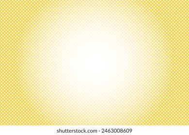 Clip art background with orange gradient polka dots